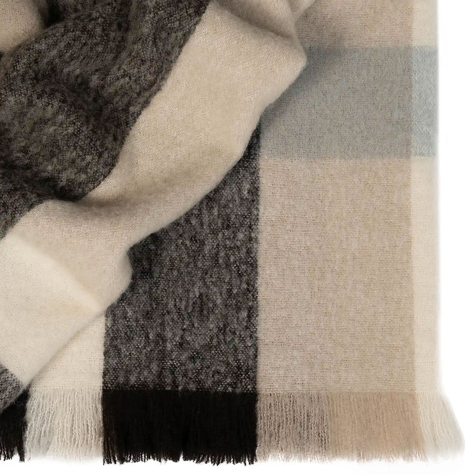 Weave Kinloch NZ Wool Throw - Cocoa