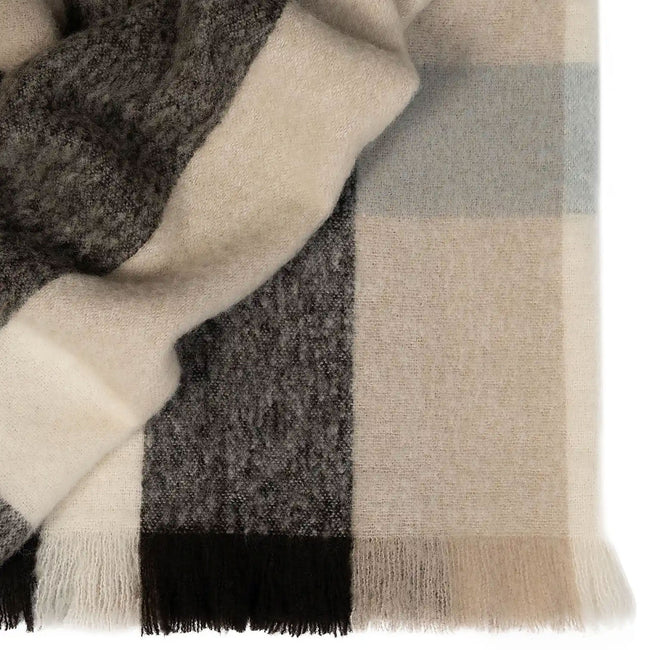 Weave Kinloch NZ Wool Throw - Cocoa