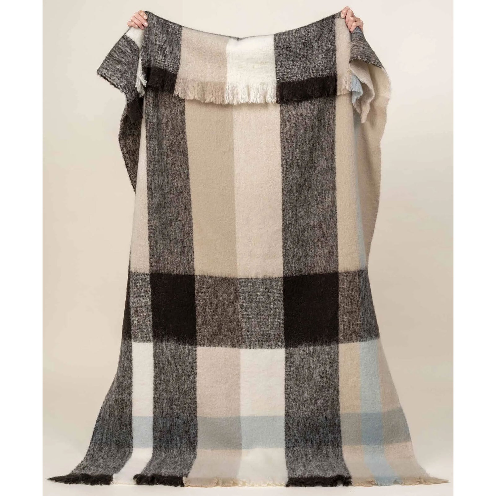 Weave Kinloch NZ Wool Throw - Cocoa