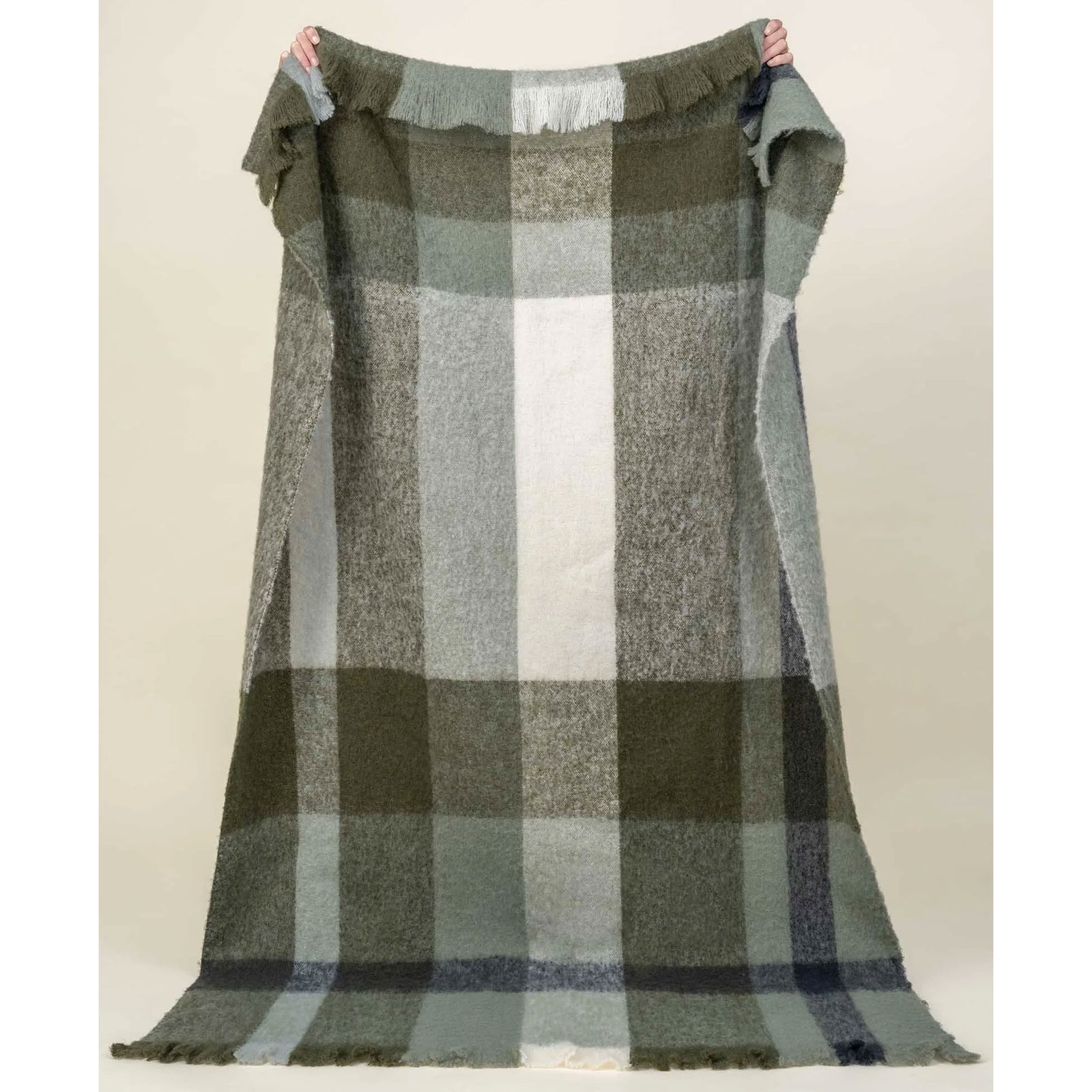 Weave Kinloch NZ Wool Throw - Spruce