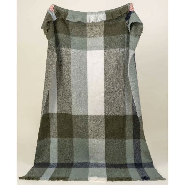 Weave Kinloch NZ Wool Throw - Spruce