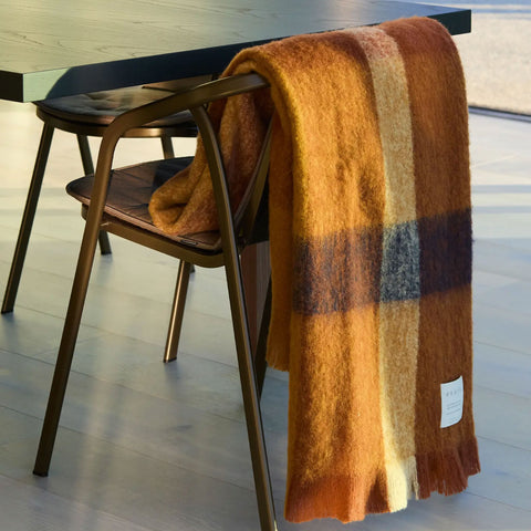 Weave Magnus NZ Wool Throw - Olive
