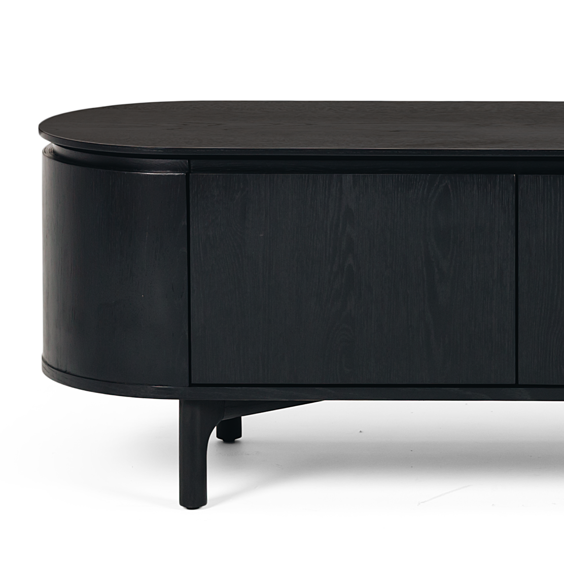 Kontur TV Unit - Black Oak