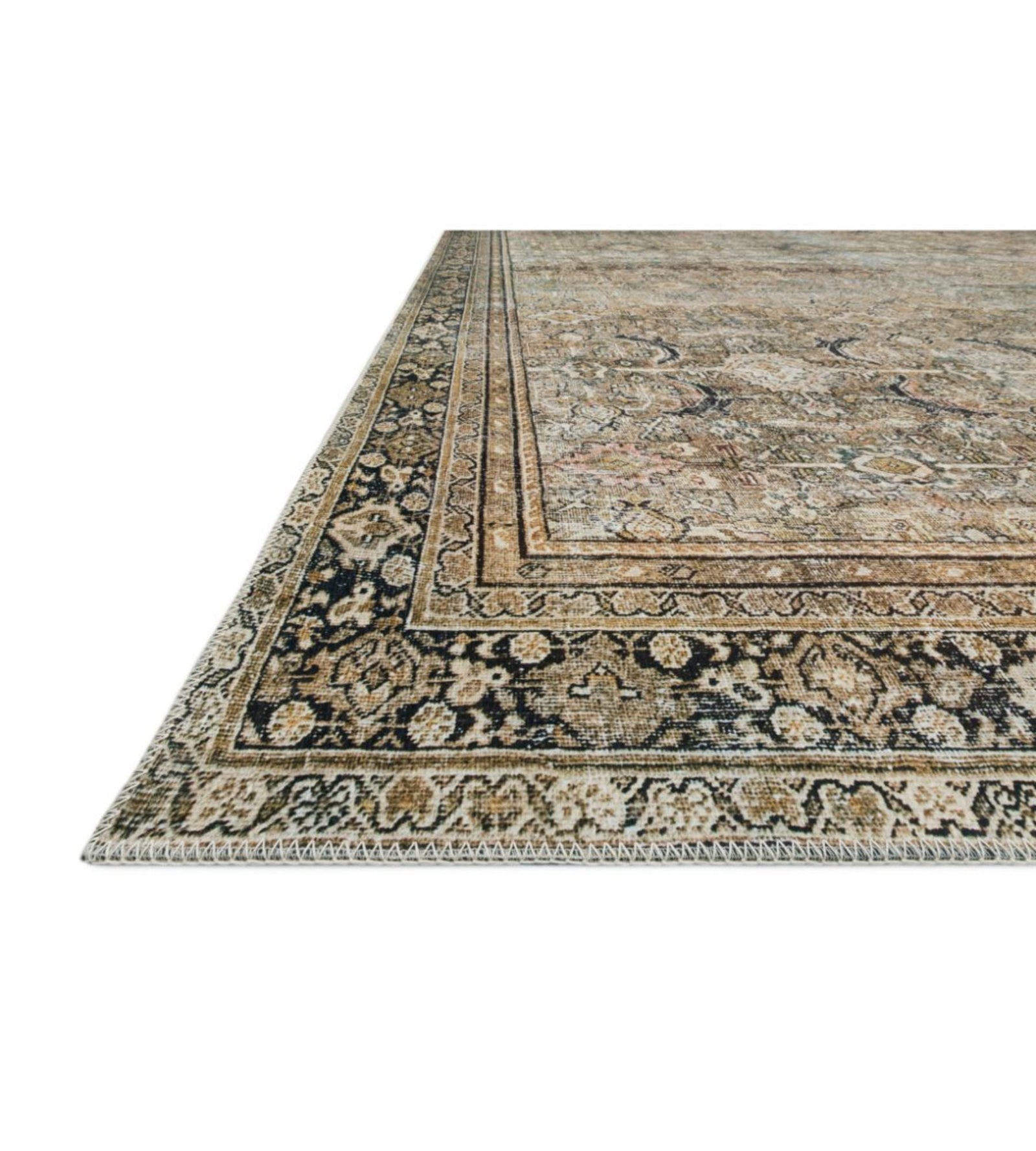 Loloi Layla Floor Rug - Olive/Charcoal - 1.52 X 2.29M