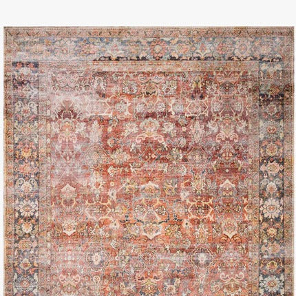 Loloi Layla Floor Rug - Spice/Marine - 2.29M X 2.89M