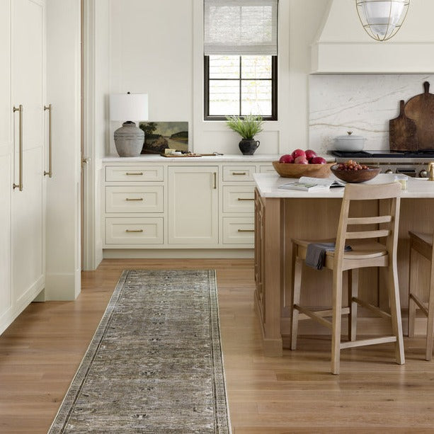 Loloi Layla Floor Rug - Antique Moss - 76CM X 366CM Runner