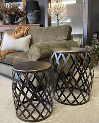 La Mer Side Tables- Set of 2