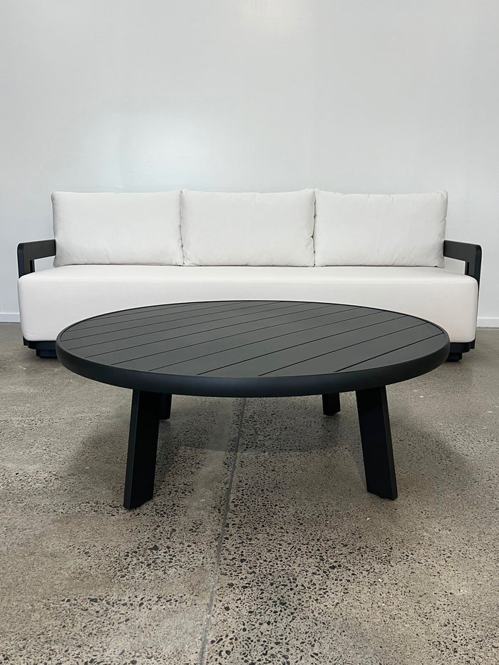 Laguna Round Outdoor Coffee Table - Aluminium