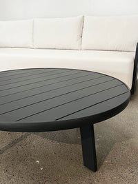 Laguna Round Outdoor Coffee Table - Aluminium