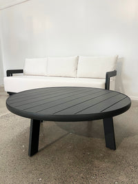 Laguna Round Outdoor Coffee Table - Aluminium