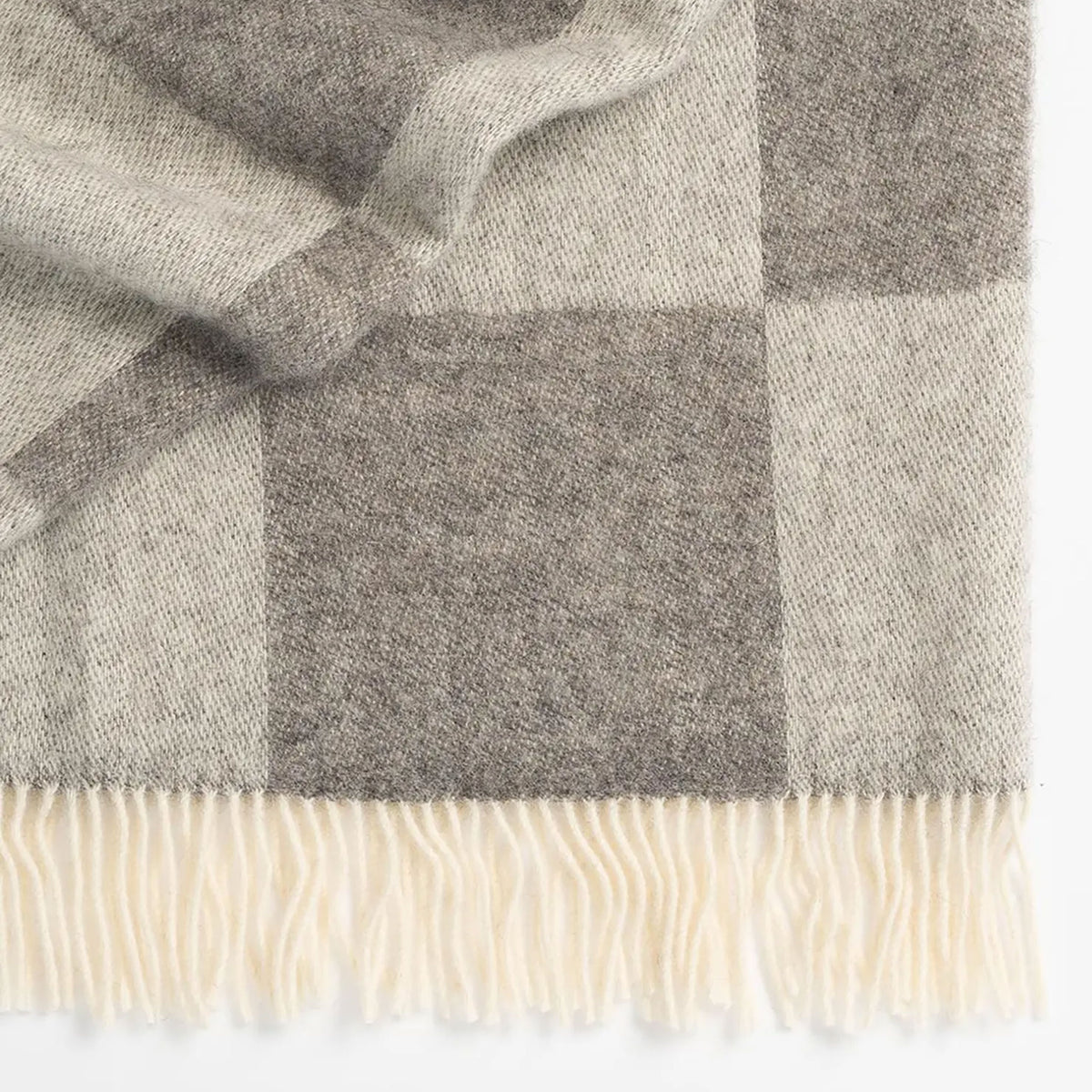 Weave Lake Hayes NZ Wool Throw - Ash