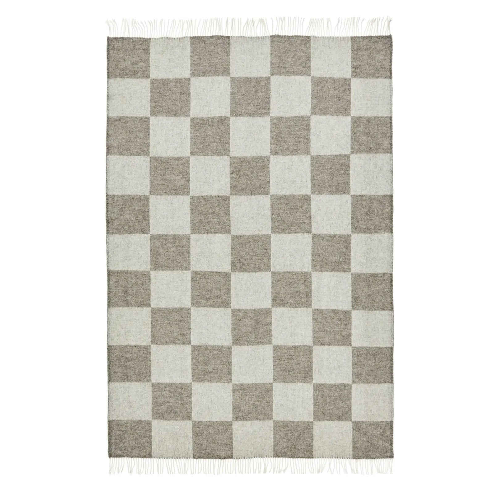 Weave Lake Hayes NZ Wool Throw - Ash