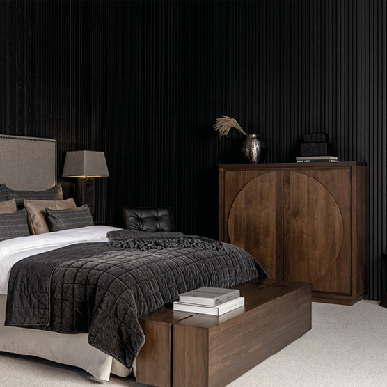 Artwood Landon Cabinet - Walnut