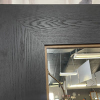 Large Square Black Mirror - 1.4M