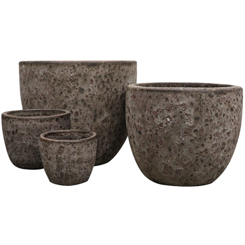 Lava Egg Outdoor Pot - Bronze - Extra Large