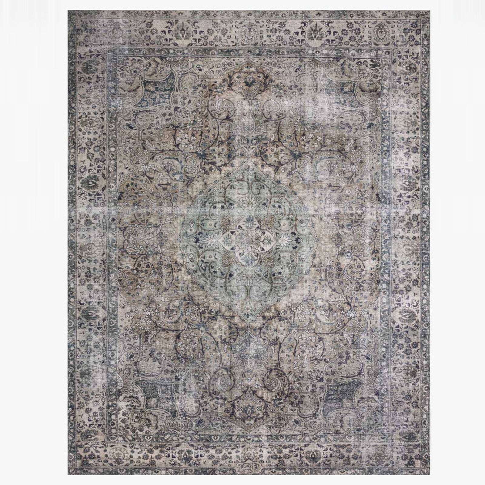 Loloi Layla Floor Rug - Taupe/Stone - 1.52 X 2.29M