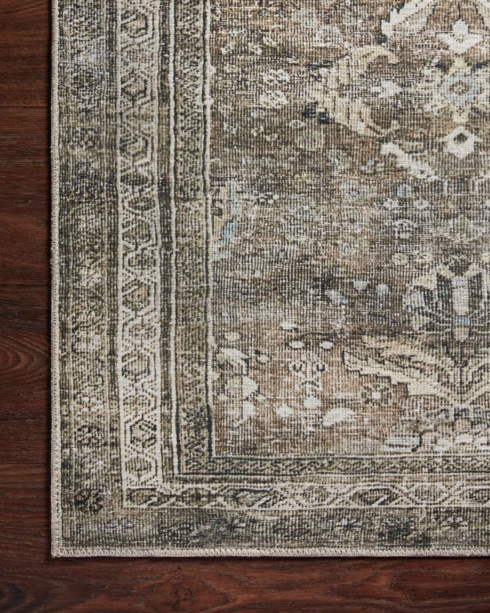 Loloi Layla Floor Rug - Antique Moss - 1.07 X 1.68M