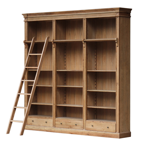 Library Bookshelf Wall Unit