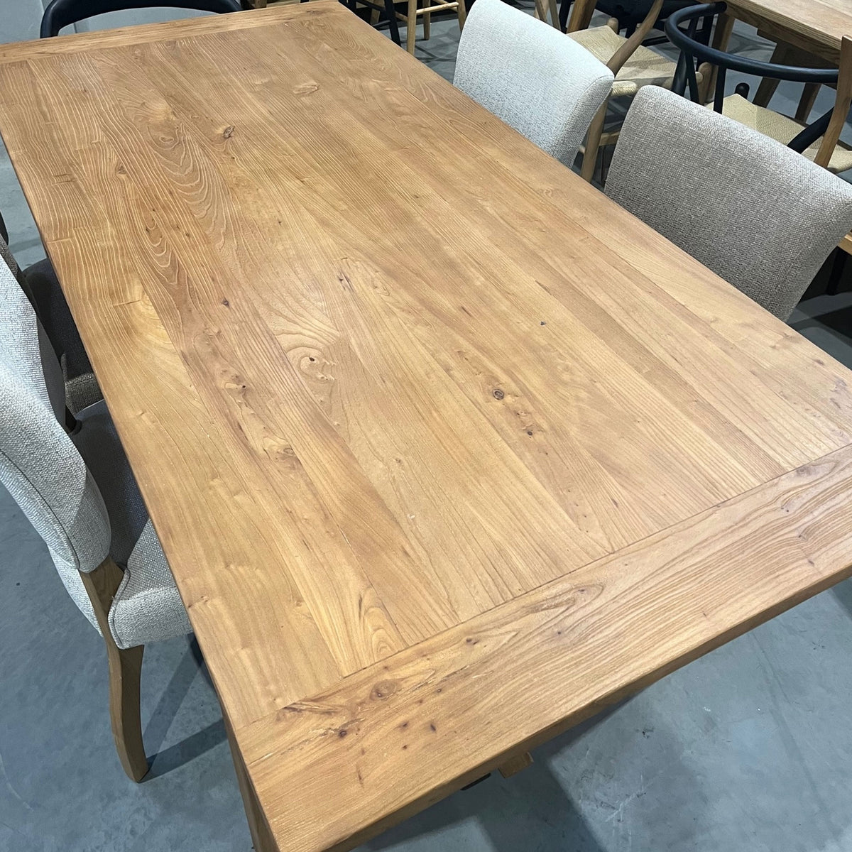 Loire Elm Dining Table - 180cm