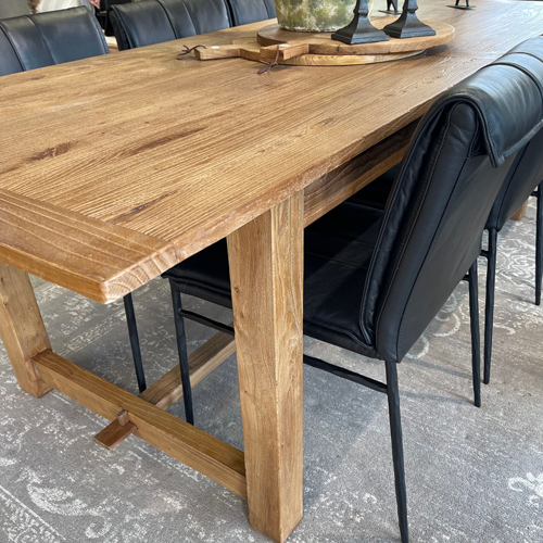 Loire Elm Dining Table - 240cm