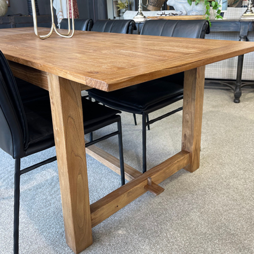 Loire Elm Dining Table - 1800