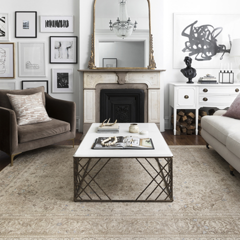 Loloi Layla Floor Rug - Olive/Charcoal - 1.07 X 1.68M