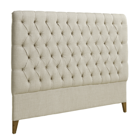 Artwood Lisbon Headboard - Dark Brown Velvet