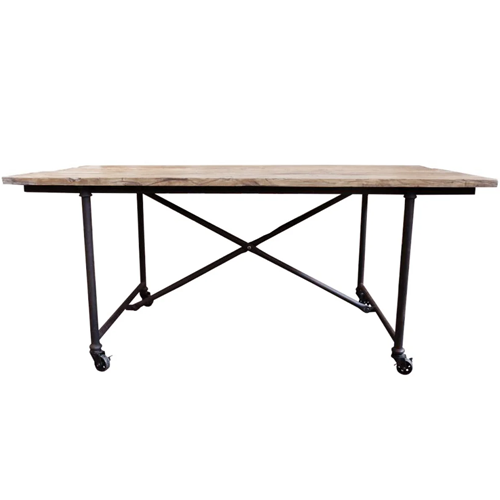 Long Island Natural Oak Dining Table - 1800