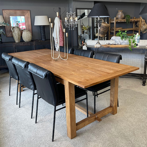 Loire Elm Dining Table - 240cm