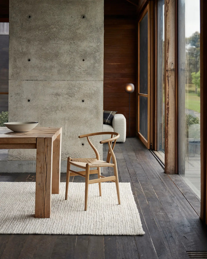 Weave Suffolk Floor Rug - Pearl - 200cm x 300cm