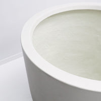 Mohaka White Outdoor Planter - Small