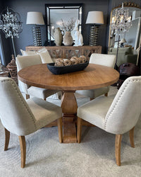 Madrid Round Dining Table - 120cm