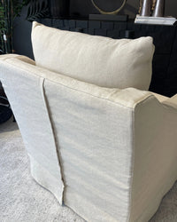 Maine Slipcover Armchair - Natural