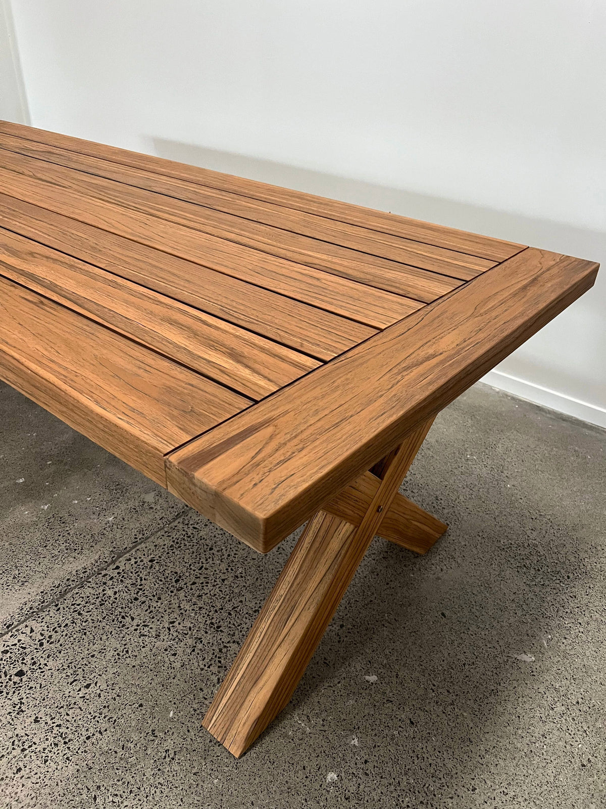 Mallorca Teak Outdoor Dining Table - 240cm