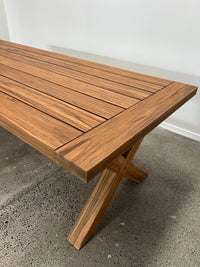 Mallorca Teak Outdoor Dining Table - 240cm