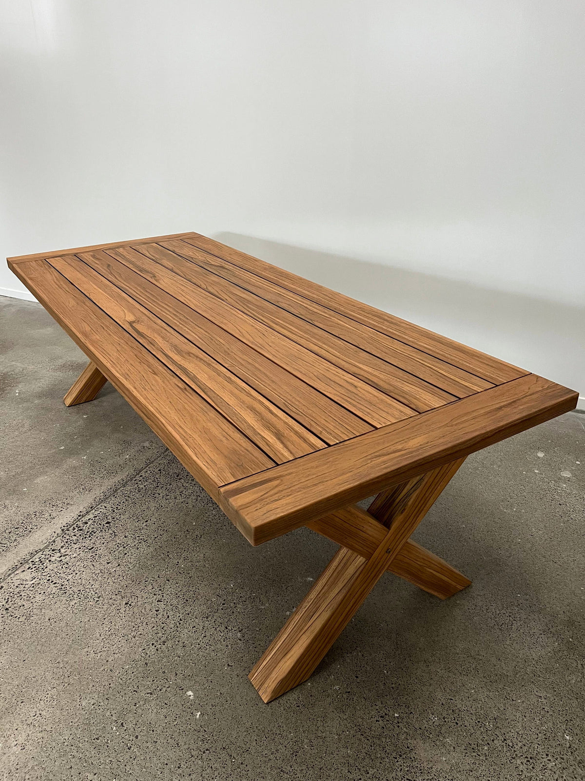 Mallorca Teak Outdoor Dining Table - 240cm