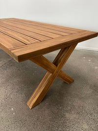 Mallorca Teak Outdoor Dining Table - 240cm