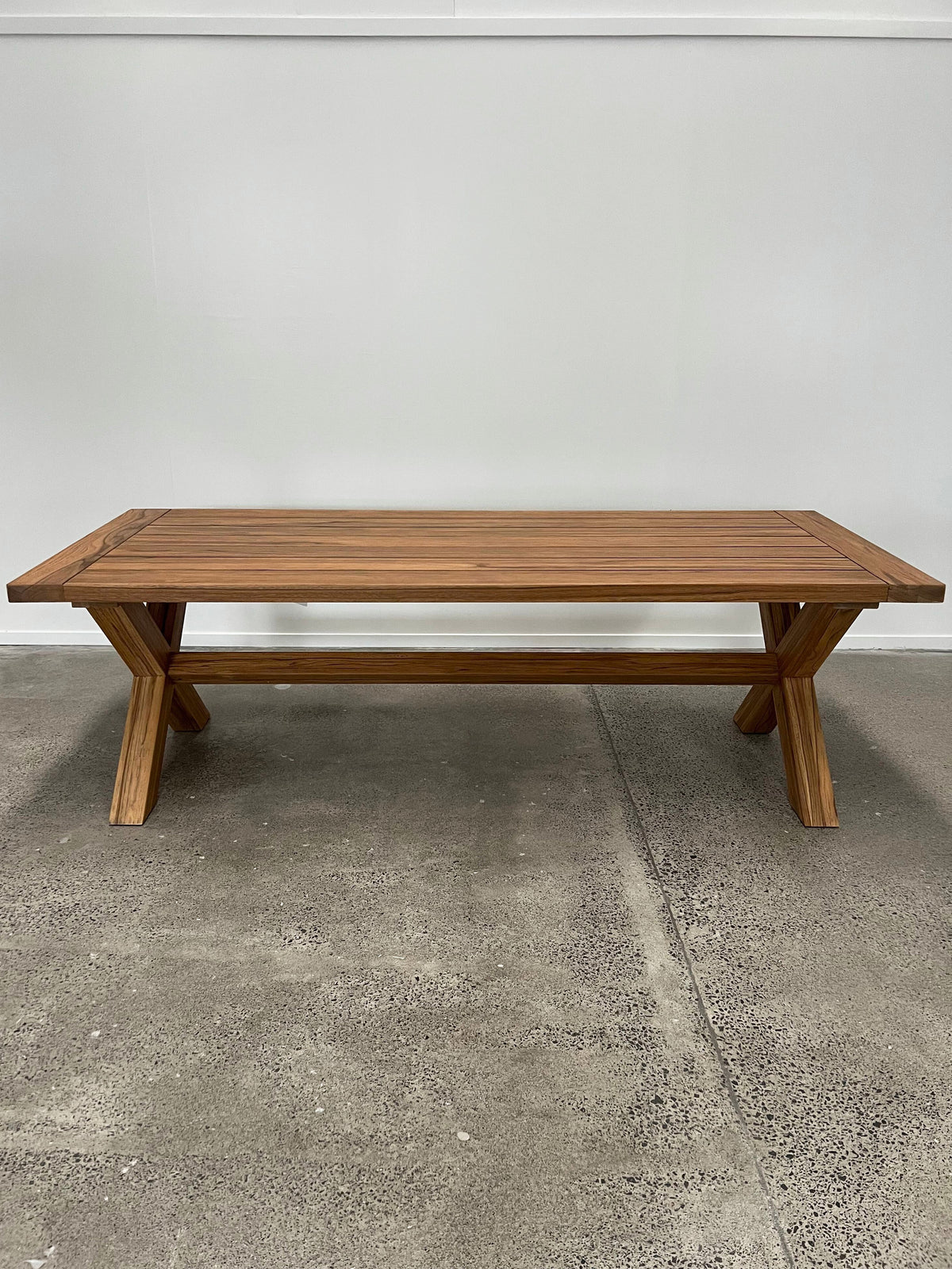 Mallorca Teak Outdoor Dining Table - 240cm
