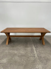 Mallorca Teak Outdoor Dining Table - 240cm