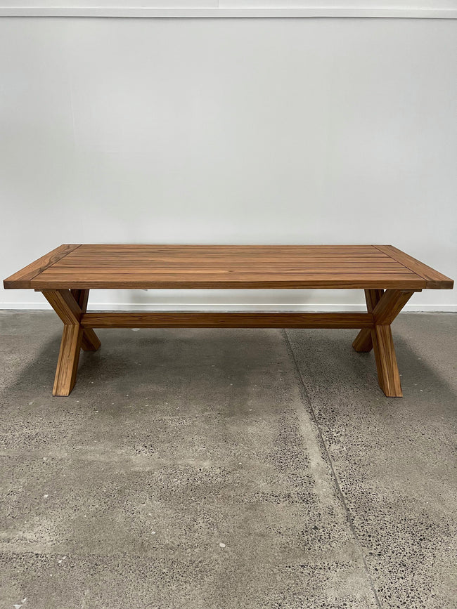 Mallorca Teak Outdoor Dining Table - 240cm
