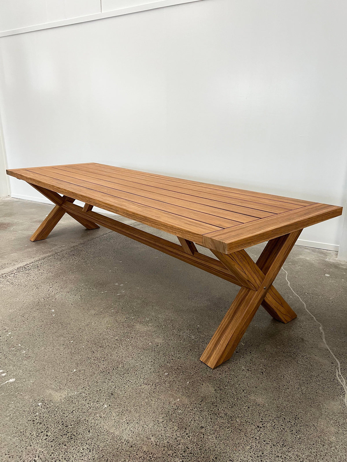 Mallorca Teak Outdoor Dining Table - 300cm