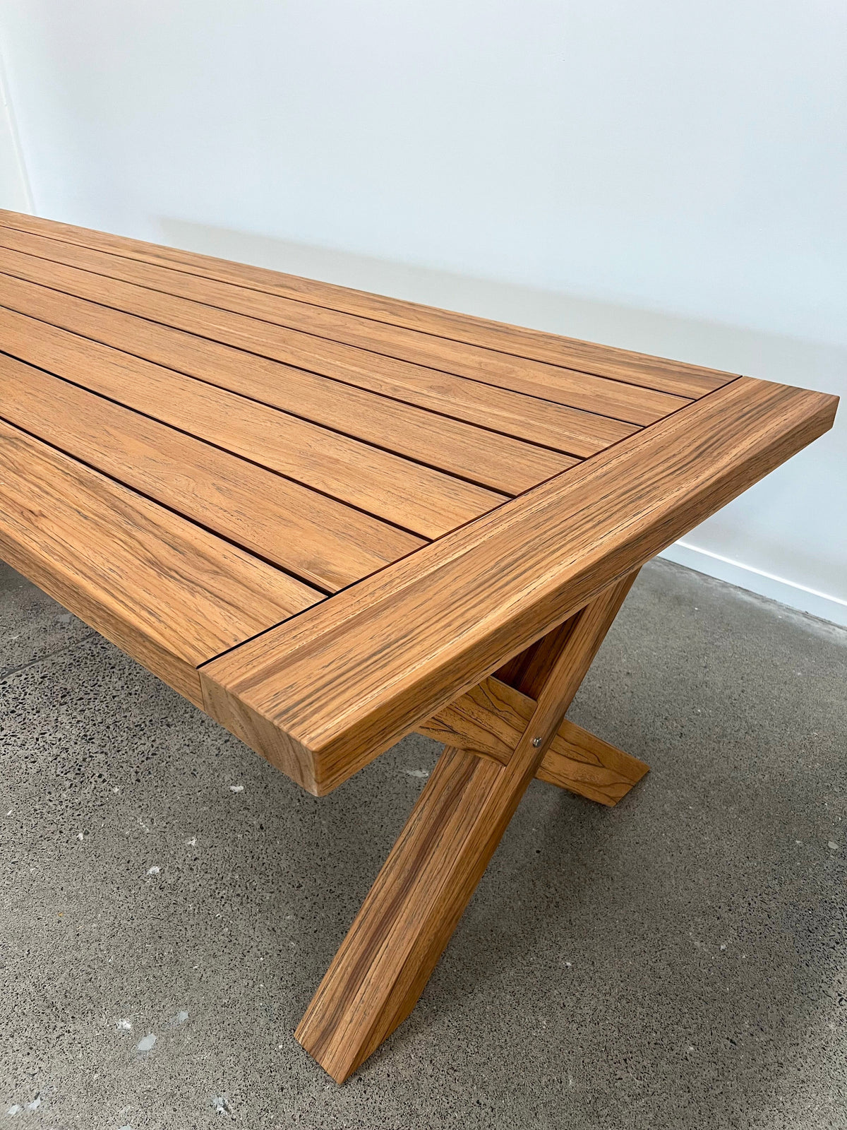 Mallorca Teak Outdoor Dining Table - 300cm