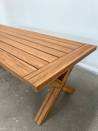 Mallorca Teak Outdoor Dining Table - 300cm
