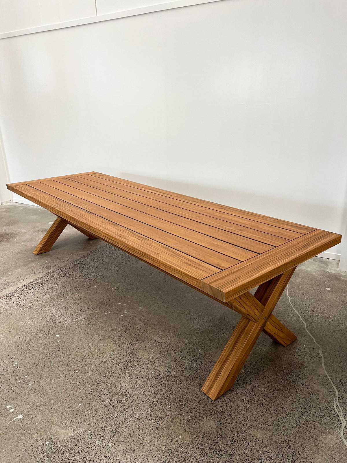 Mallorca Teak Outdoor Dining Table - 300cm