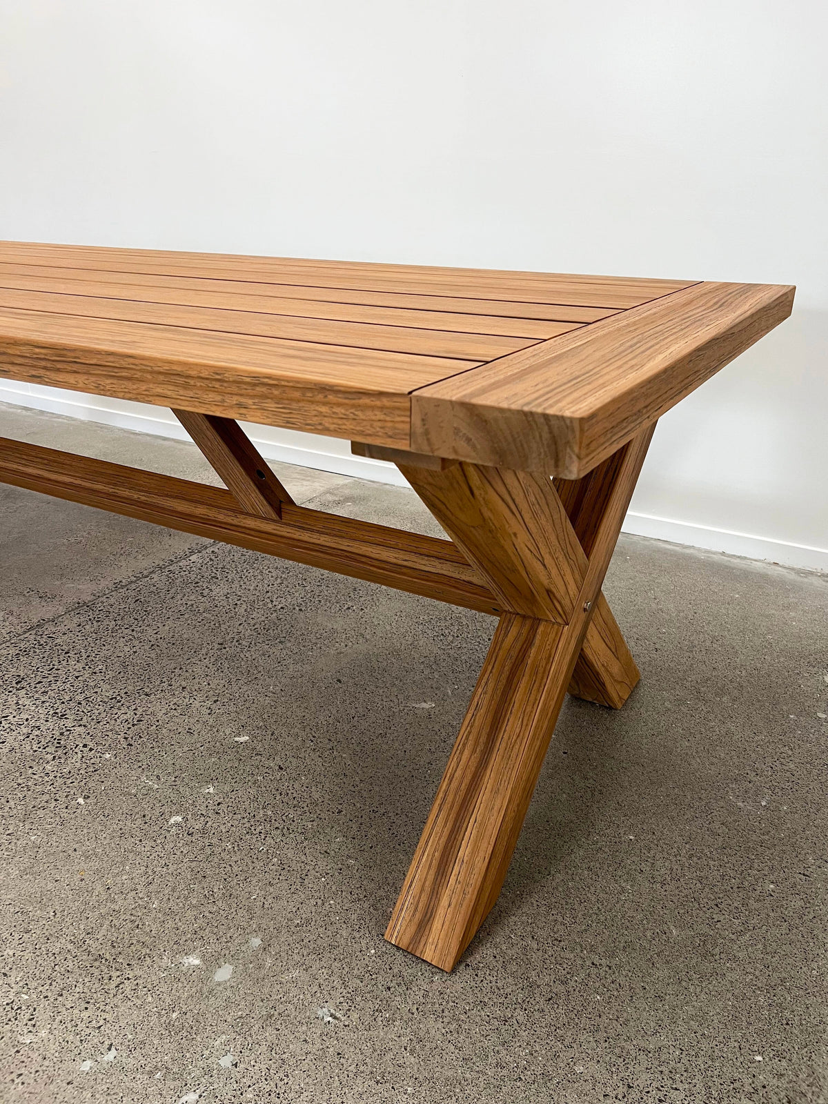 Mallorca Teak Outdoor Dining Table - 300cm