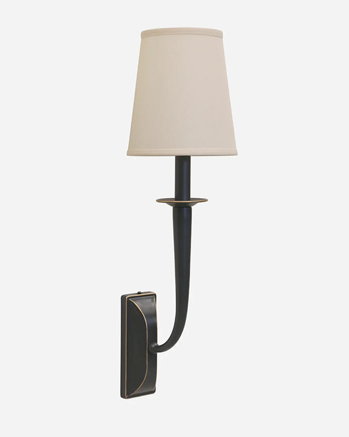 Manhattan Wall Light Sconce - Antique Black