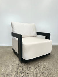 Marlo Outdoor Armchair - Aluminium + Sunbrella®