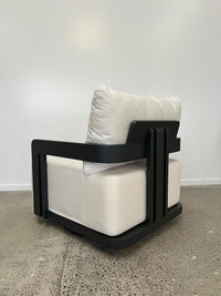 Marlo Outdoor Armchair - Aluminium + Sunbrella®