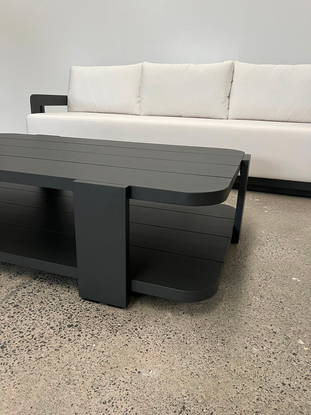 Marlo Outdoor Coffee Table - Aluminium