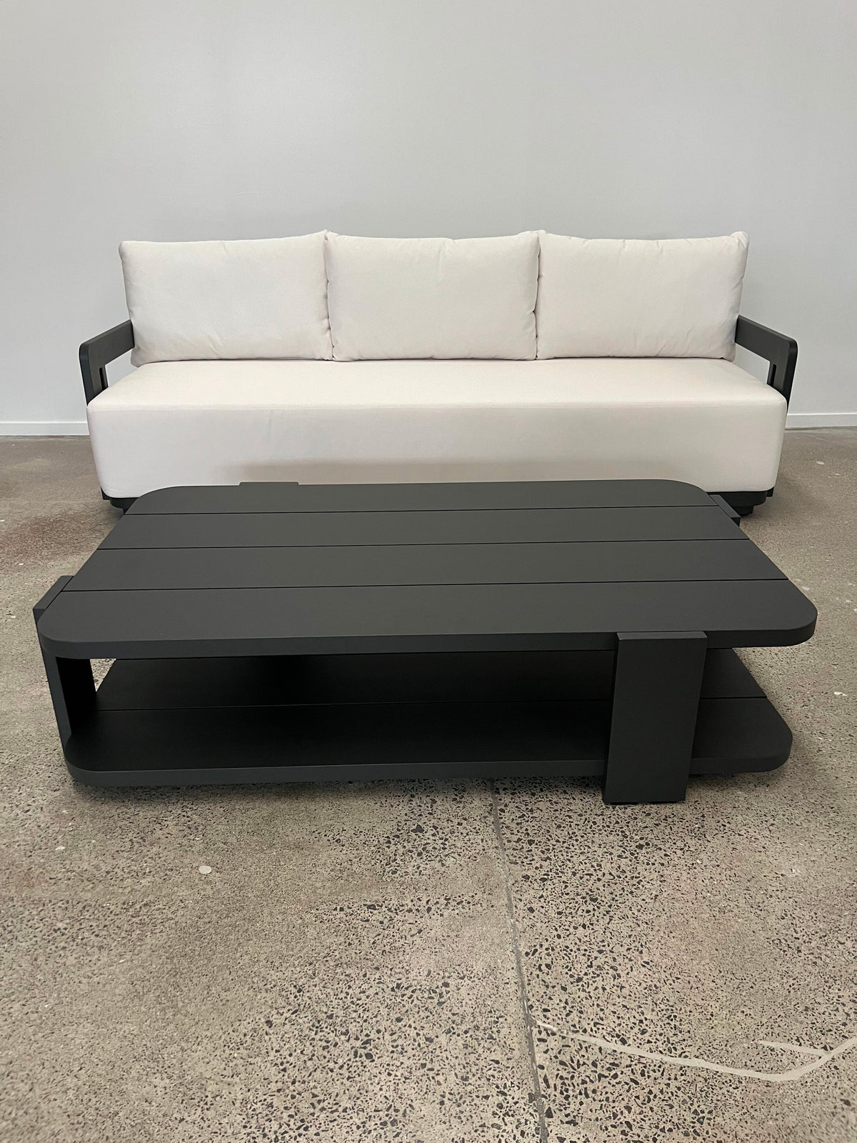 Marlo Outdoor Coffee Table - Aluminium